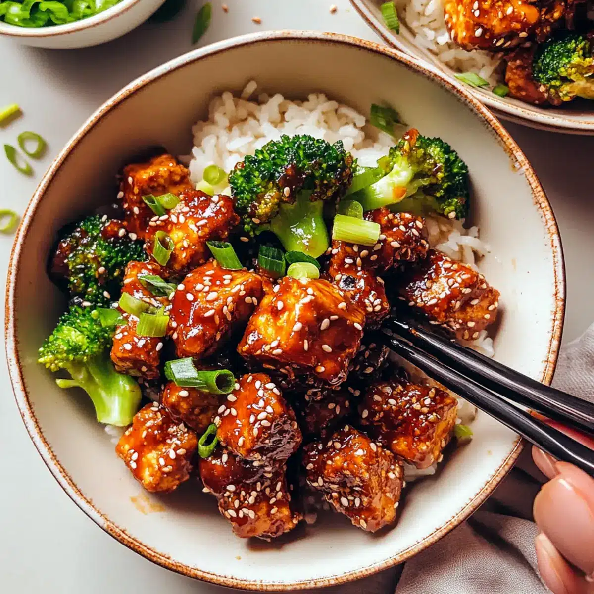 Sesame Tofu