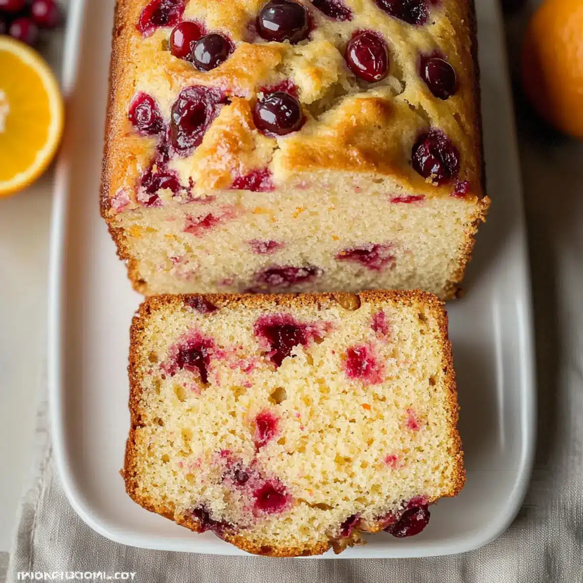 Orange Cranberry Bread