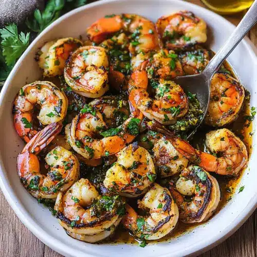 Pan Seared Chimichurri Shrimp
