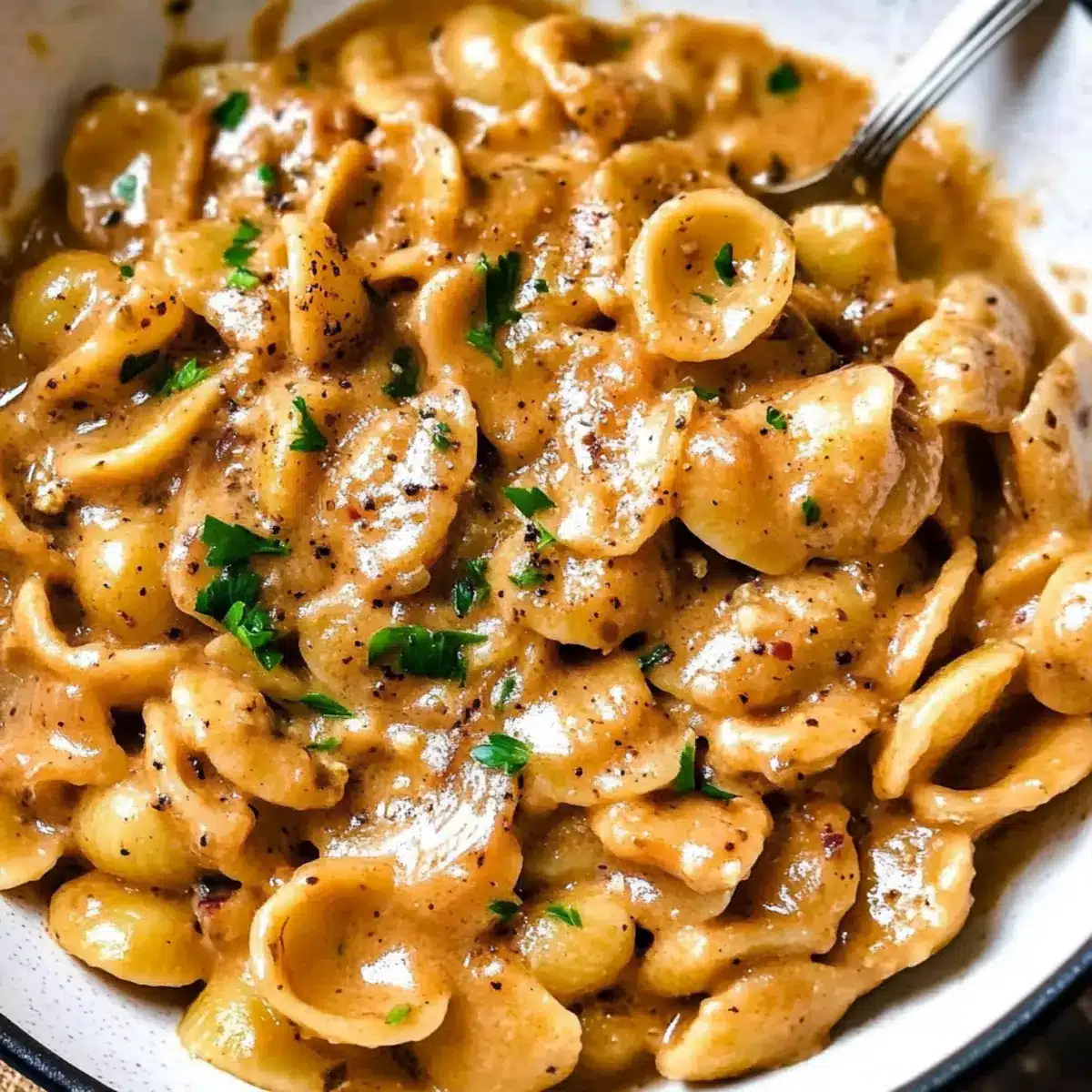 French Onion Pasta
