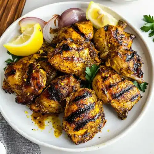 grilled turmeric chicken thighs