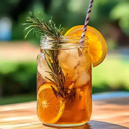 Orange Rosemary Iced Tea