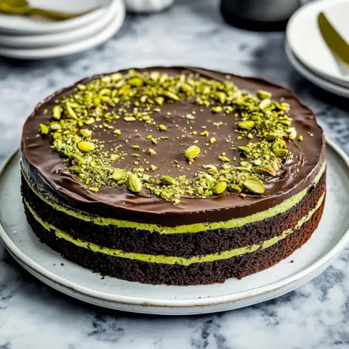 Dubai Chocolate Cake