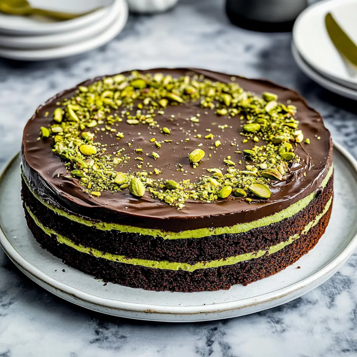 Dubai Chocolate Cake