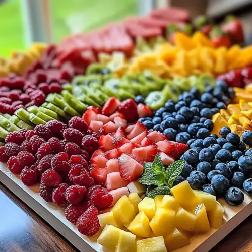 Summer Fruit Charcuterie Board