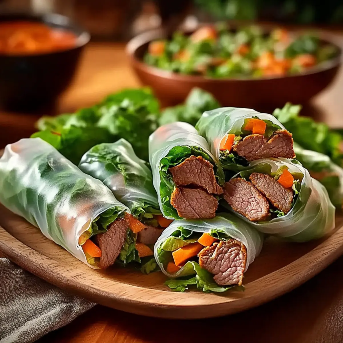 Beef Summer Rolls