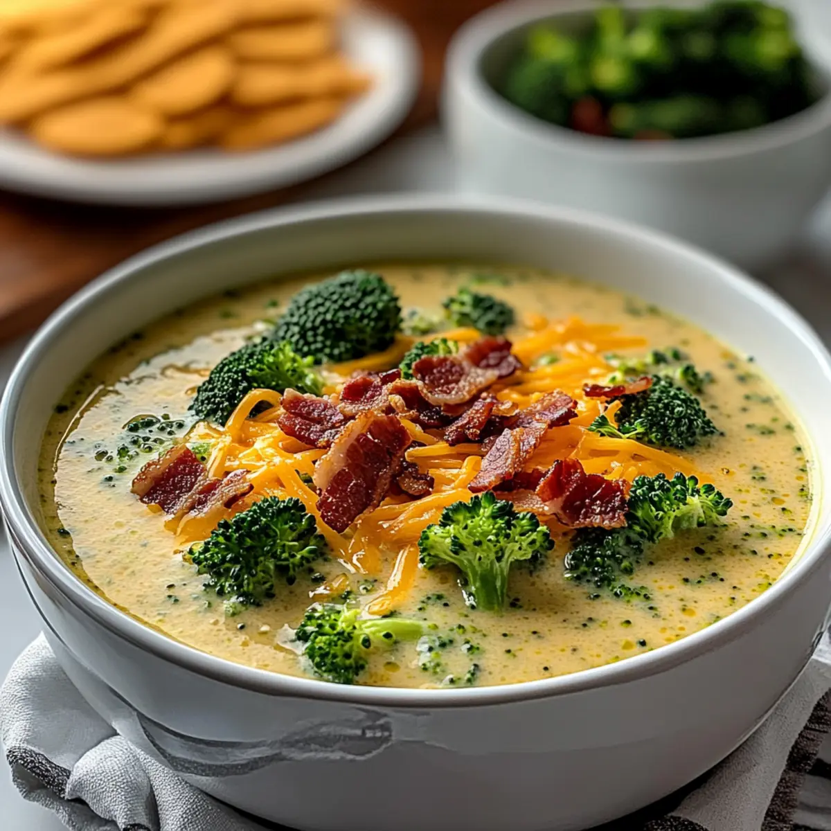 Loaded Broccoli Cheddar Soup