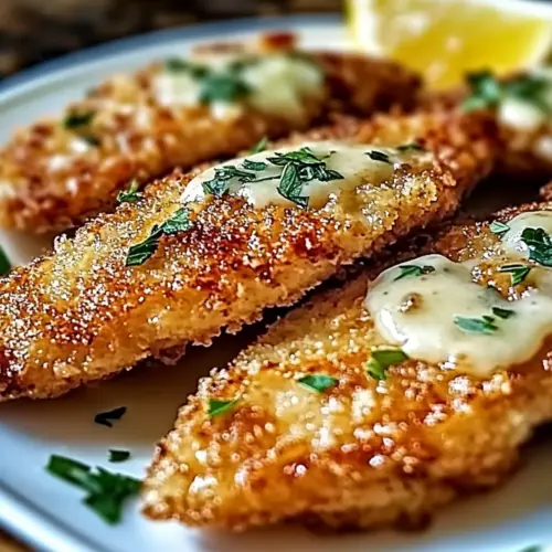 Lemon Garlic Parmesan Chicken Tenders