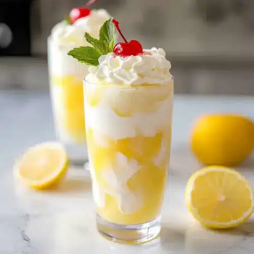 Lemon Vanilla Sprite Dirty Soda