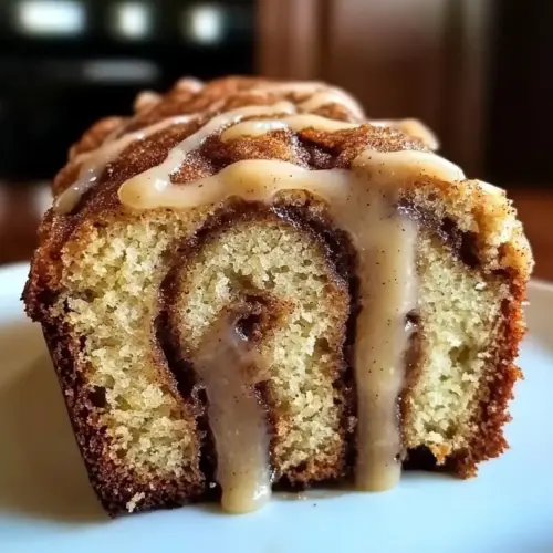 Cinnamon Roll Banana Bread