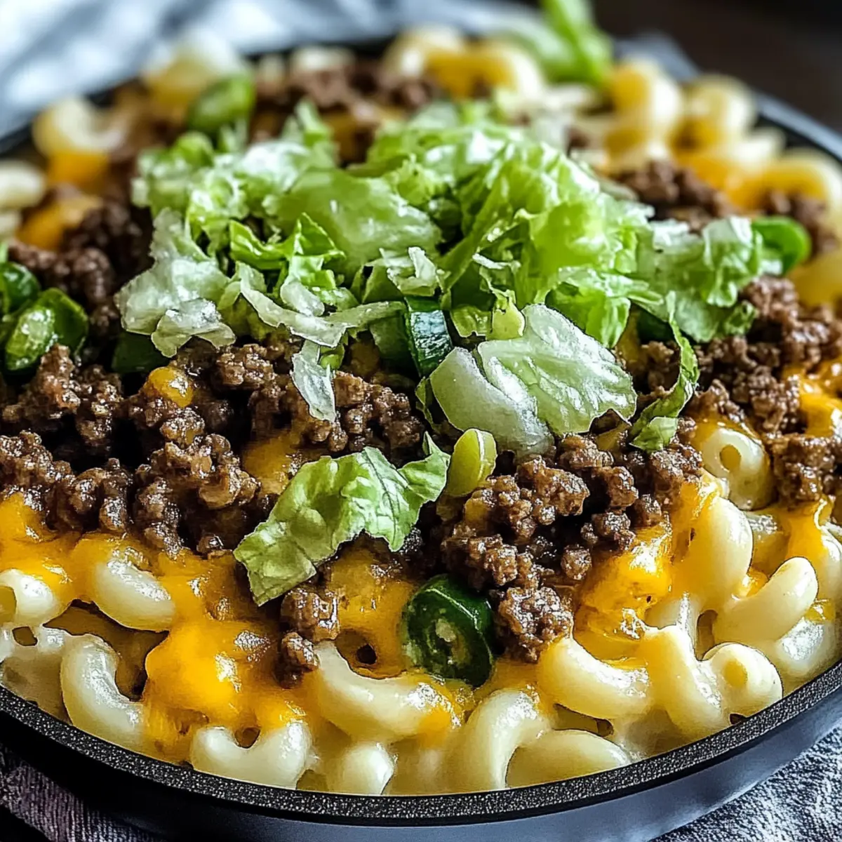Keto Smashburger Mac Skillet