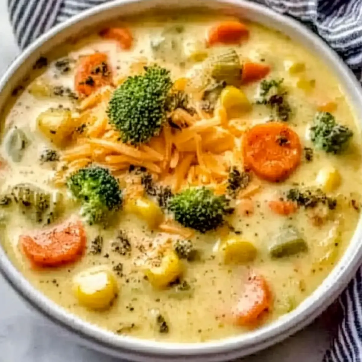 Creamy Vegetable Soup Recipe