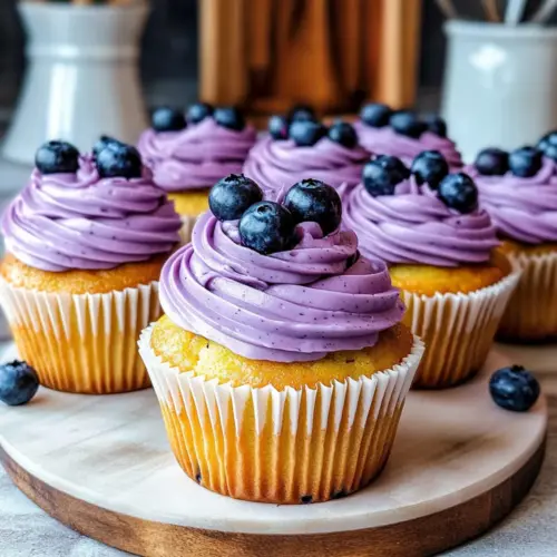 Blueberry Cupcakes
