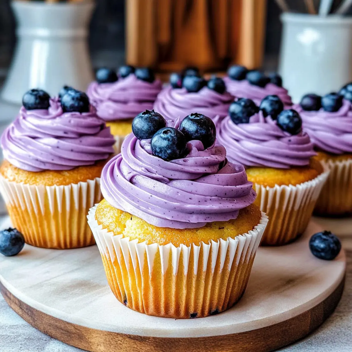 Blueberry Cupcakes