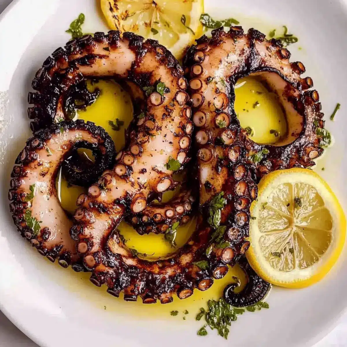 Grilled Octopus Greek-style