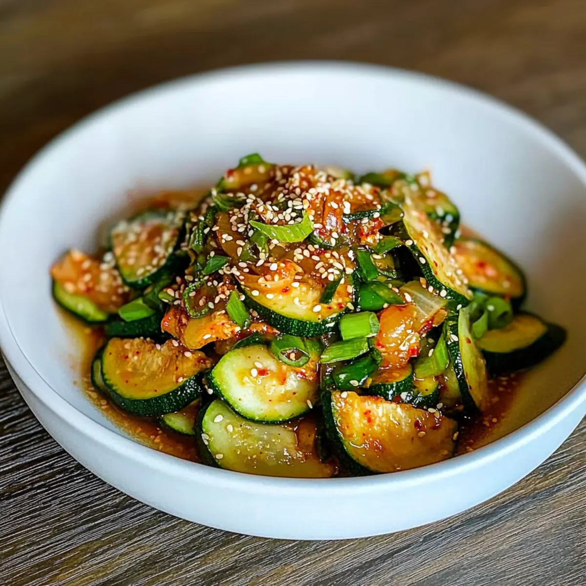 Korean Zucchini Side Dish